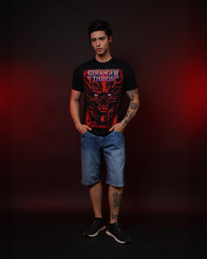 Stranger Things Vecna Regular Fit Tshirt  Men
