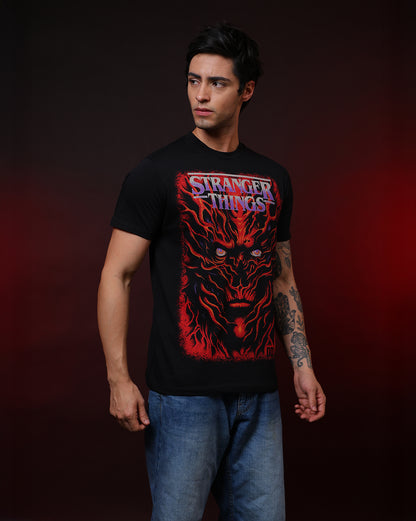 Stranger Things Vecna Regular Fit Tshirt  Men
