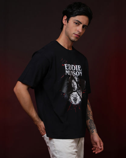 Stranger Things Eddie Munson Oversized Tshirt Unisex