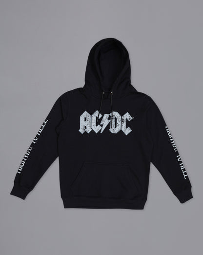 AC/DC Highway To Hell Regular Fit Black Hoodie Men