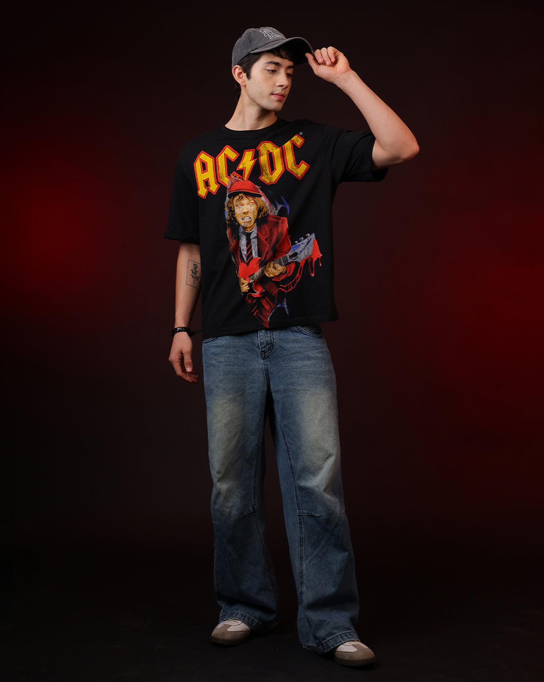 AC/DC The Ballbreaker Tour'96 Oversized Tshirt