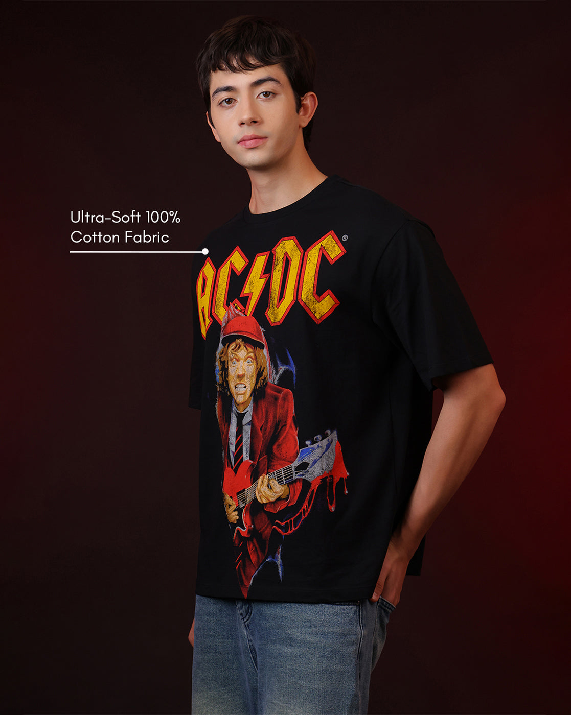 AC/DC The Ballbreaker Tour'96 Oversized Tshirt