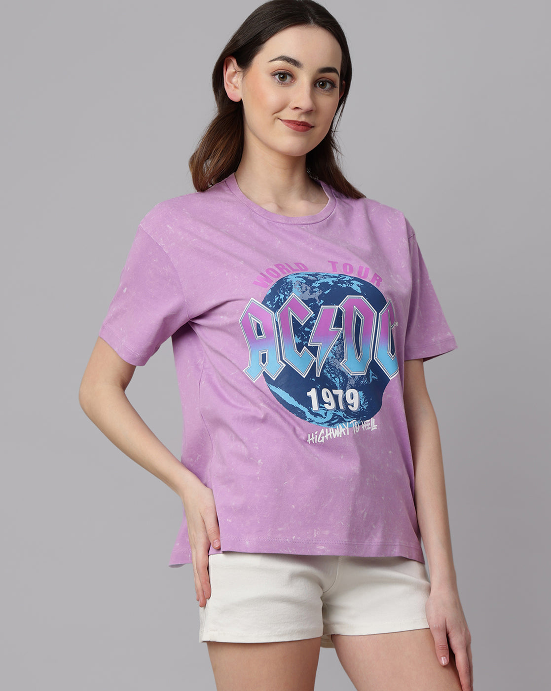 AC/DC Oversized Tshirt Women