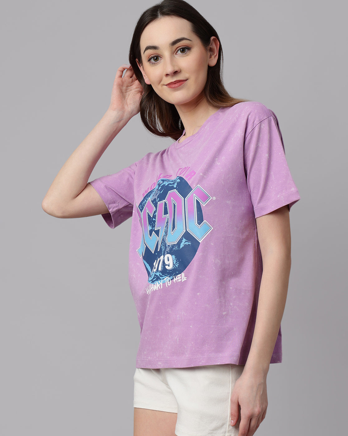 AC/DC Oversized Tshirt Women