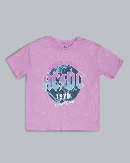 AC/DC Oversized Tshirt Women