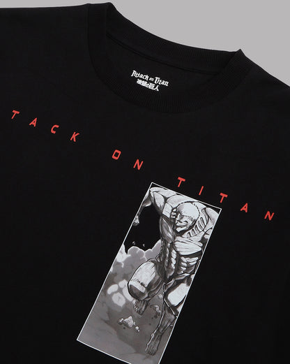 Attack On Titan Colossal Titan Full Sleeve Tshirt Men