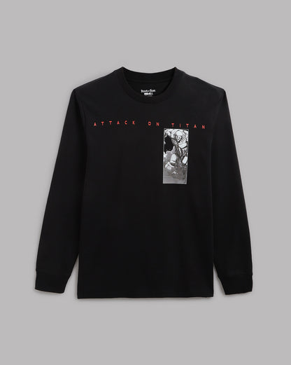 Attack On Titan Colossal Titan Full Sleeve Tshirt Men