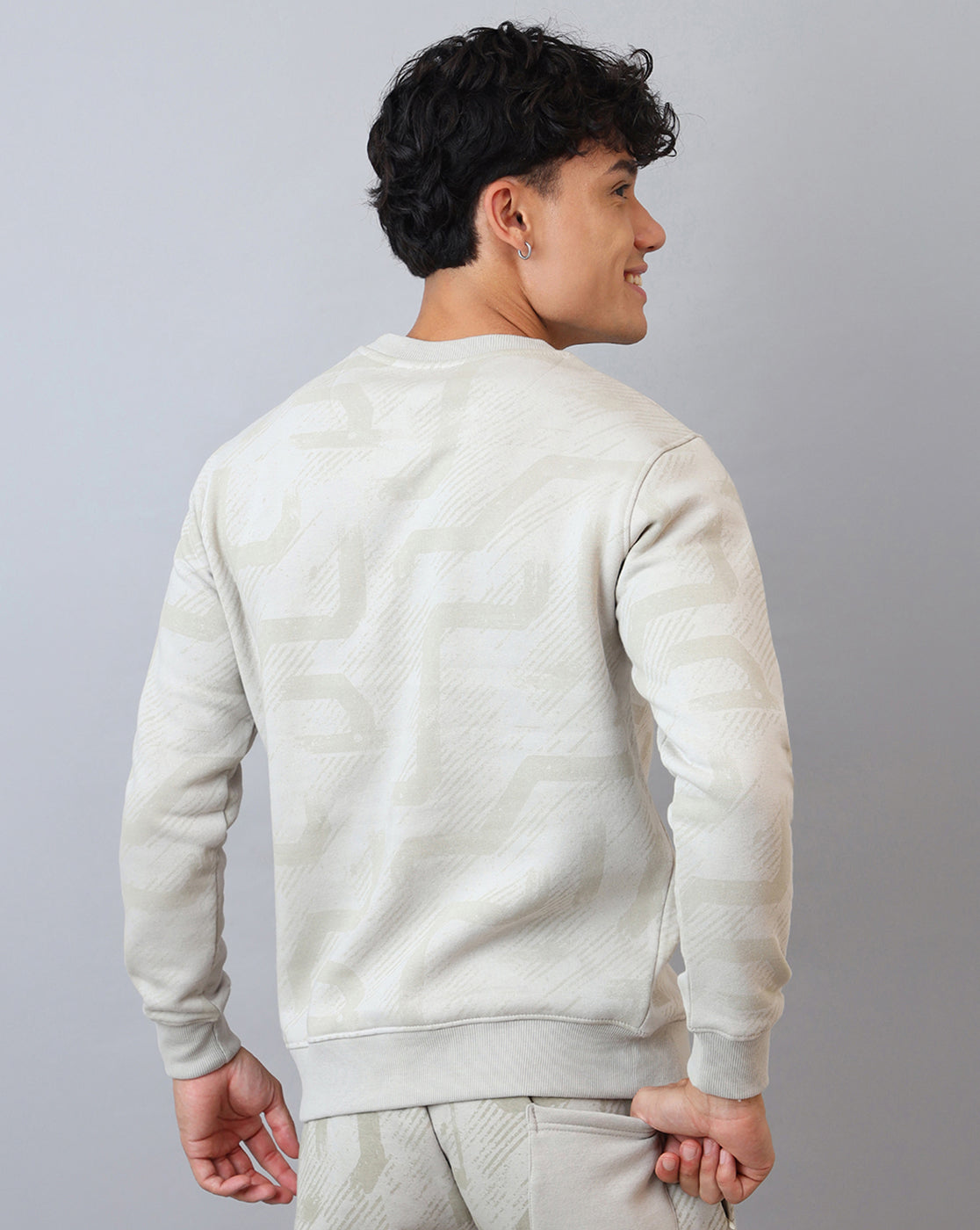 Attack On Titan Printed Regular Fit Sweatshirt For Men