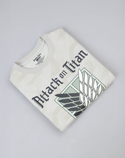 Attack On Titan Regular Fit Sweatshirt  Men