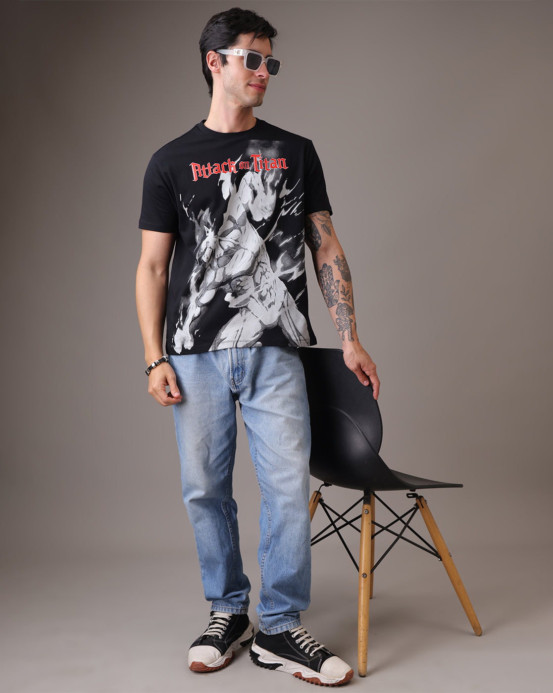 Attack On Titan Oversized Tshirt  Men