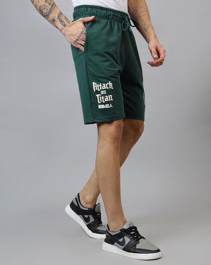 Attack On Titans Survey Corps Wings of Freedom Regular Fit Shorts  Men