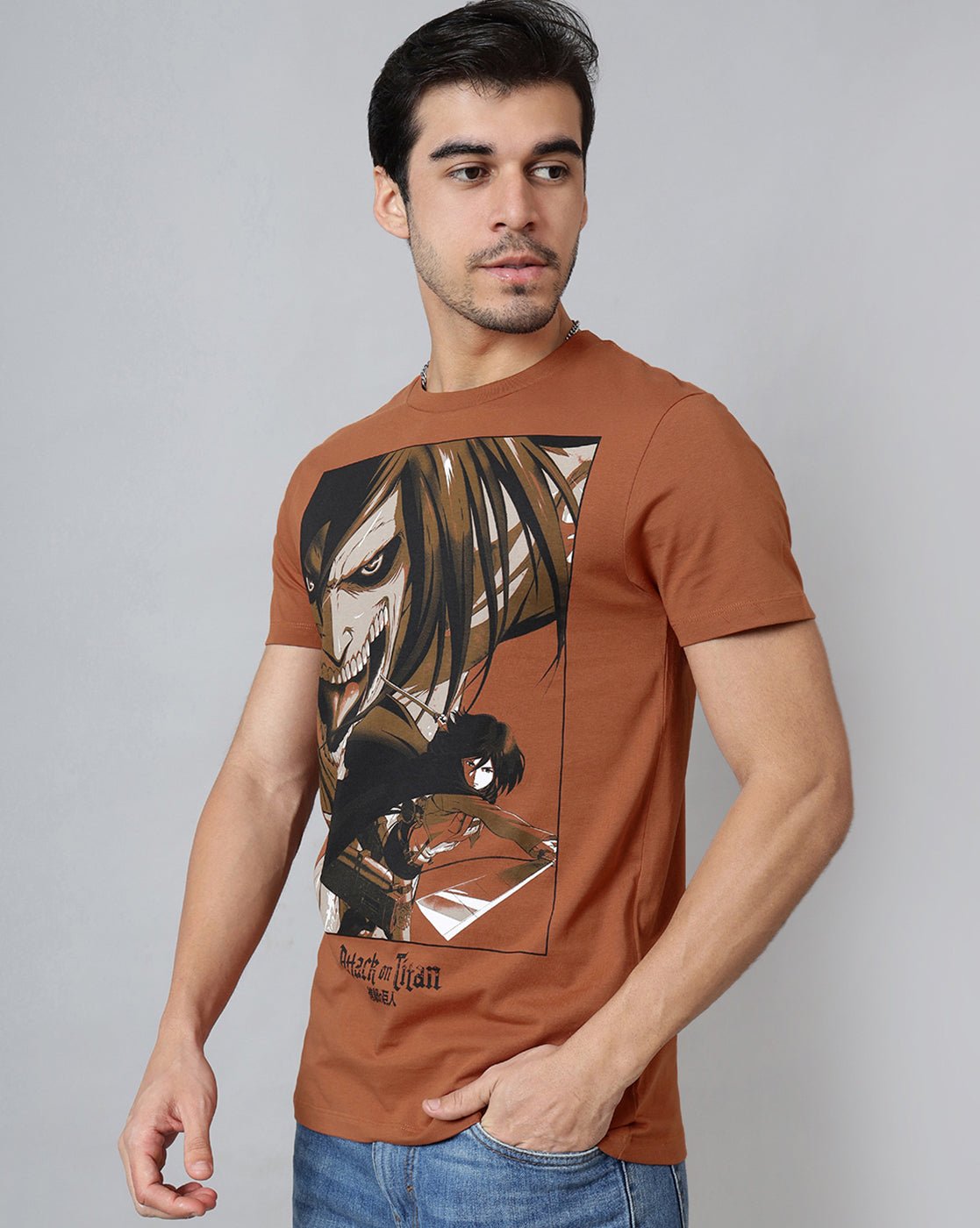 Attack On Titan Regular Fit Tshirt Men
