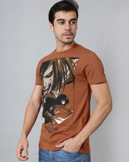 Attack On Titan Regular Fit Tshirt Men