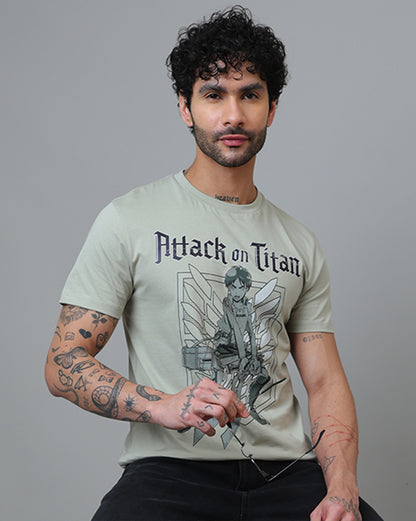 Attack On Titan Regular Fit Tshirt  Men