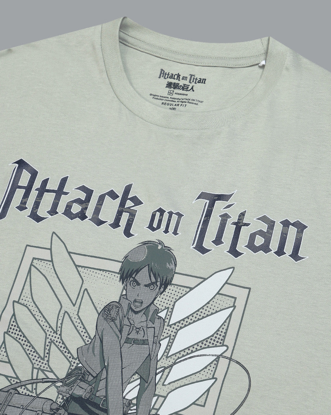 Attack On Titan Regular Fit Tshirt For Men