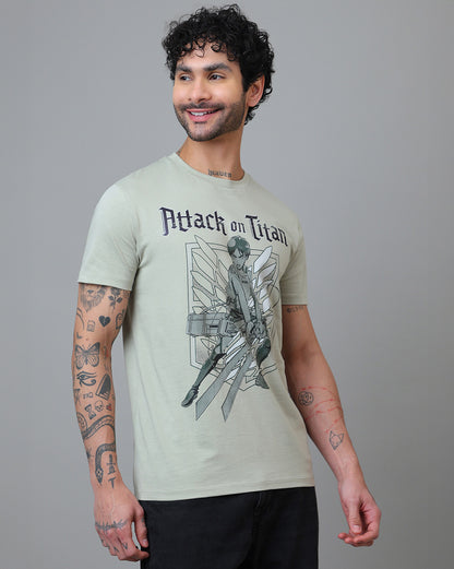 Attack On Titan Regular Fit Tshirt  Men