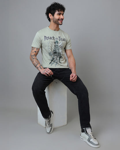 Attack On Titan Regular Fit Tshirt  Men