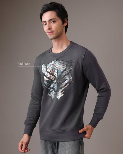 Black Panther  Regular Fit Sweatshirt  Men