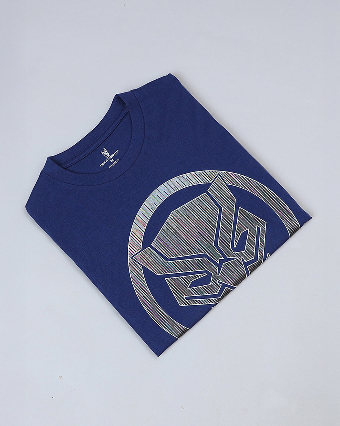 Black Panther Printed Regular Fit Tshirt For Men