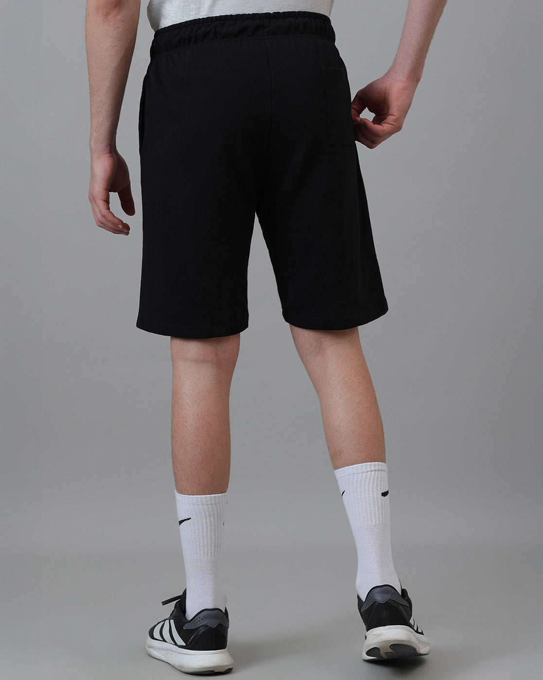 Black Panther Printed Regular Fit Shorts For Men