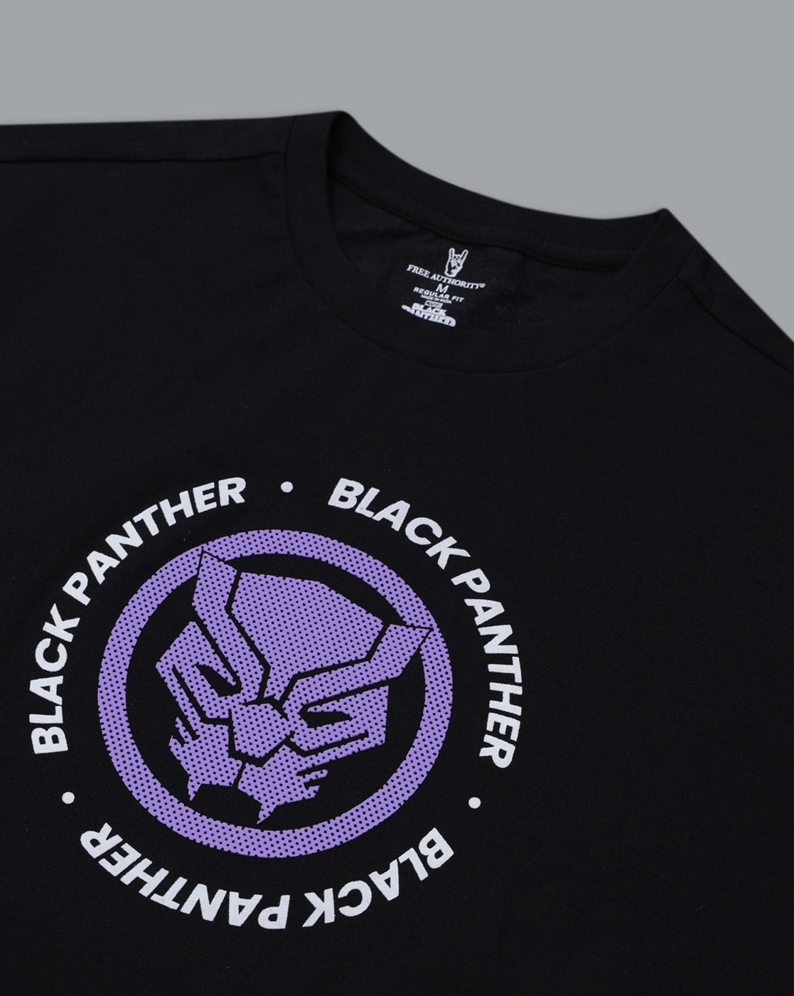 Black Panther Printed Oversized Tshirt For Men