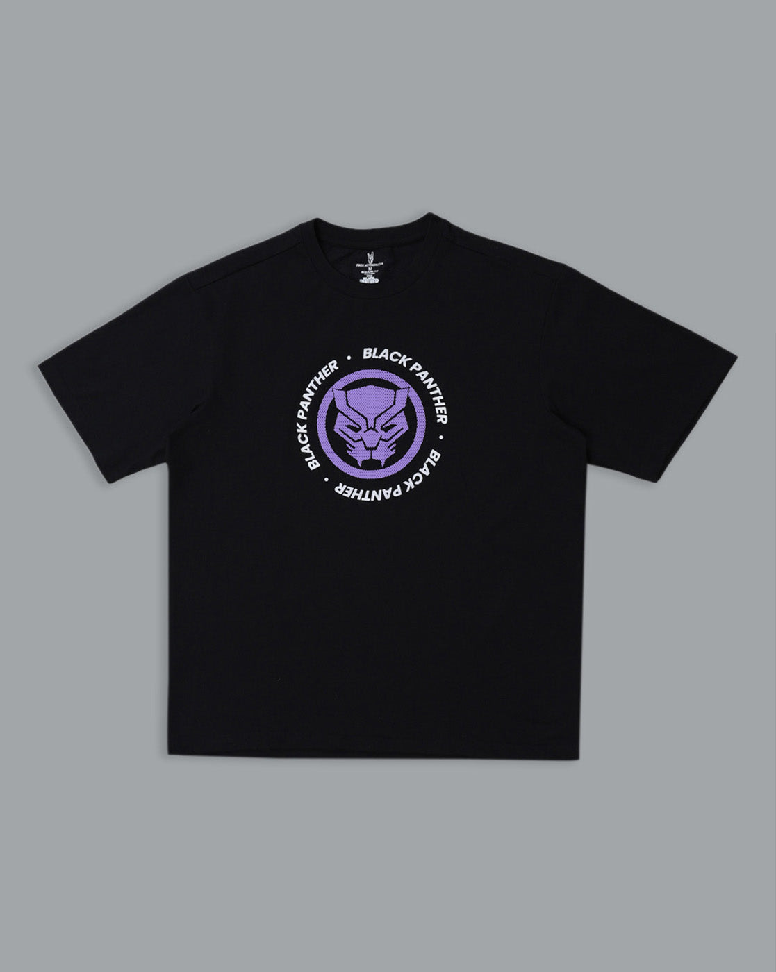 Black Panther Printed Oversized Tshirt For Men