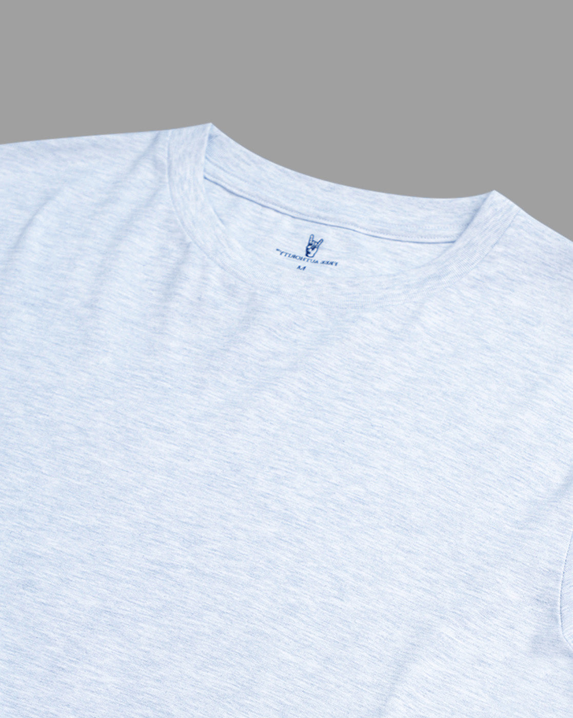 Men Grey Regular Fit Tshirt