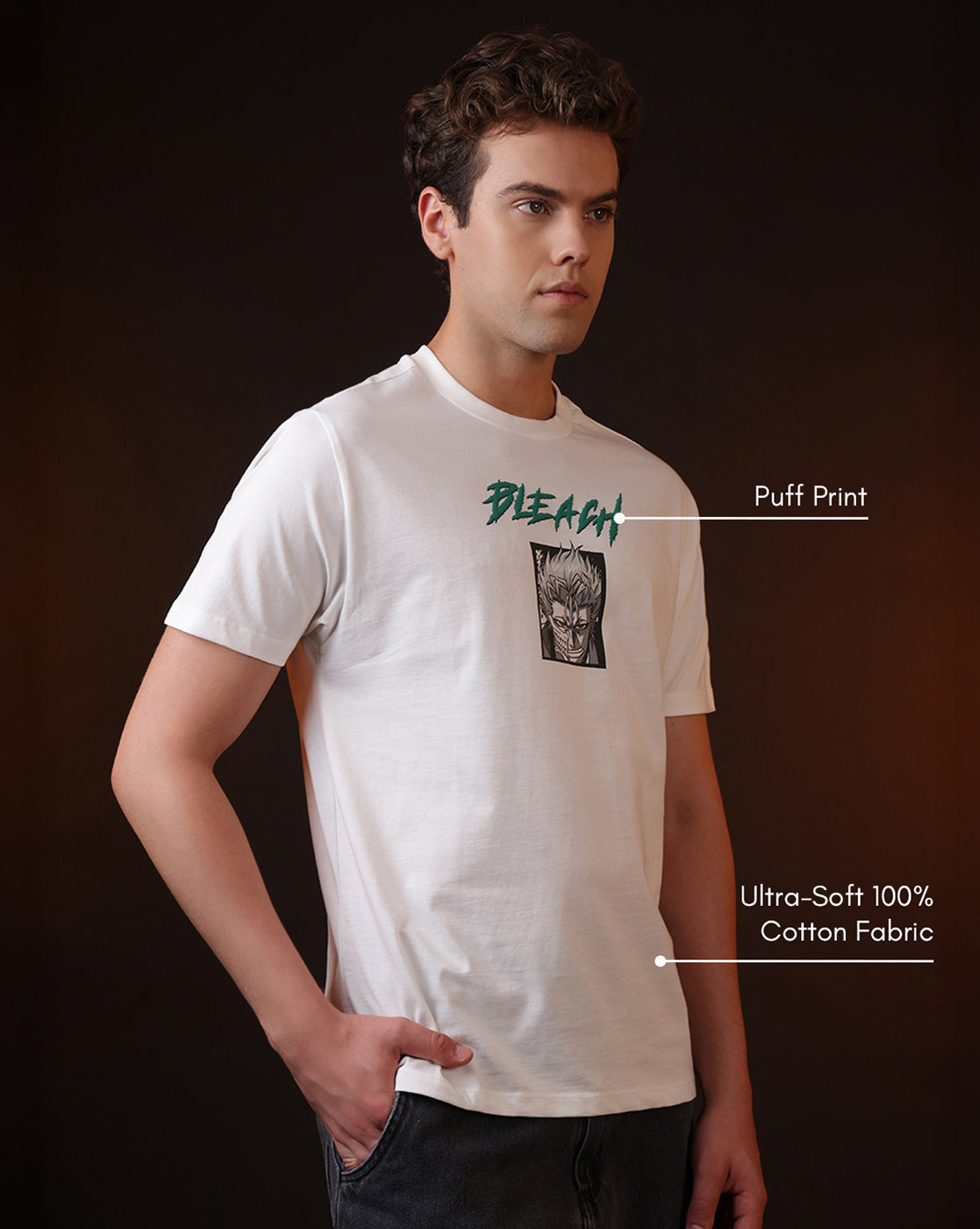 Bleach Grimmjow Jaegerjaquez Regular Fit Tshirt Men