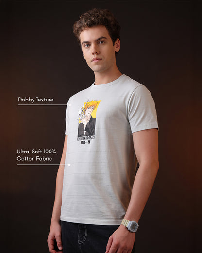 Bleach Ichigo Kurosaki Regular Fit Tshirt  Men