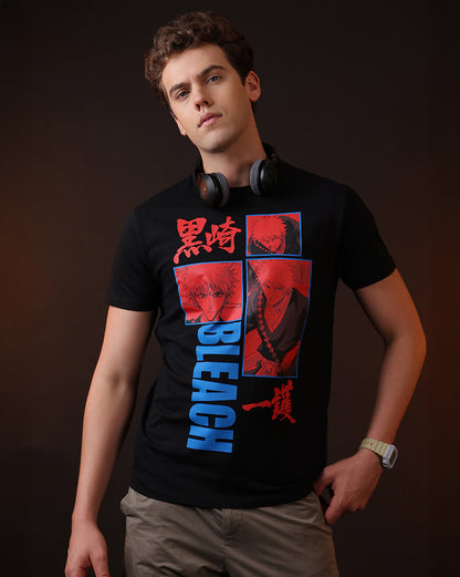 Bleach Ichigo Kurosaki Regular Fit Tshirt Men