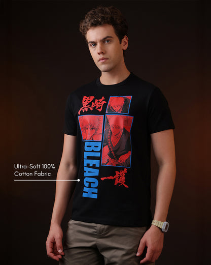 Bleach Ichigo Kurosaki Regular Fit Tshirt Men