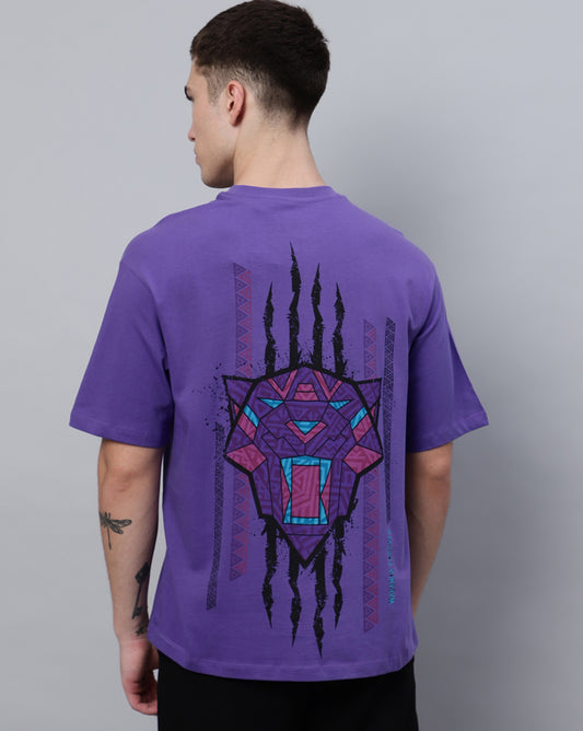 Black Panther Wakanda Forever Oversized Tshirt Men