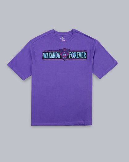 Black Panther Wakanda ever Oversized Tshirt Men