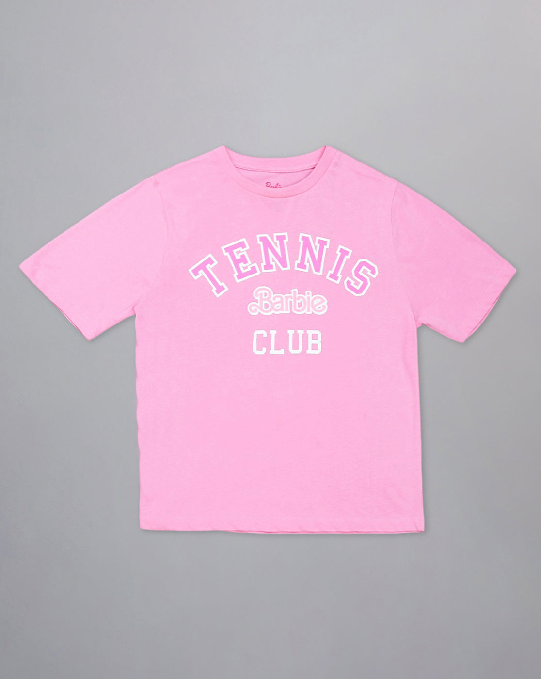 Barbie Printed Regular Fit Tshirt For Women