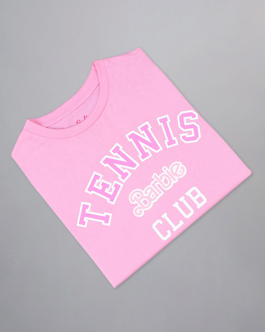 Barbie Printed Regular Fit Tshirt For Women