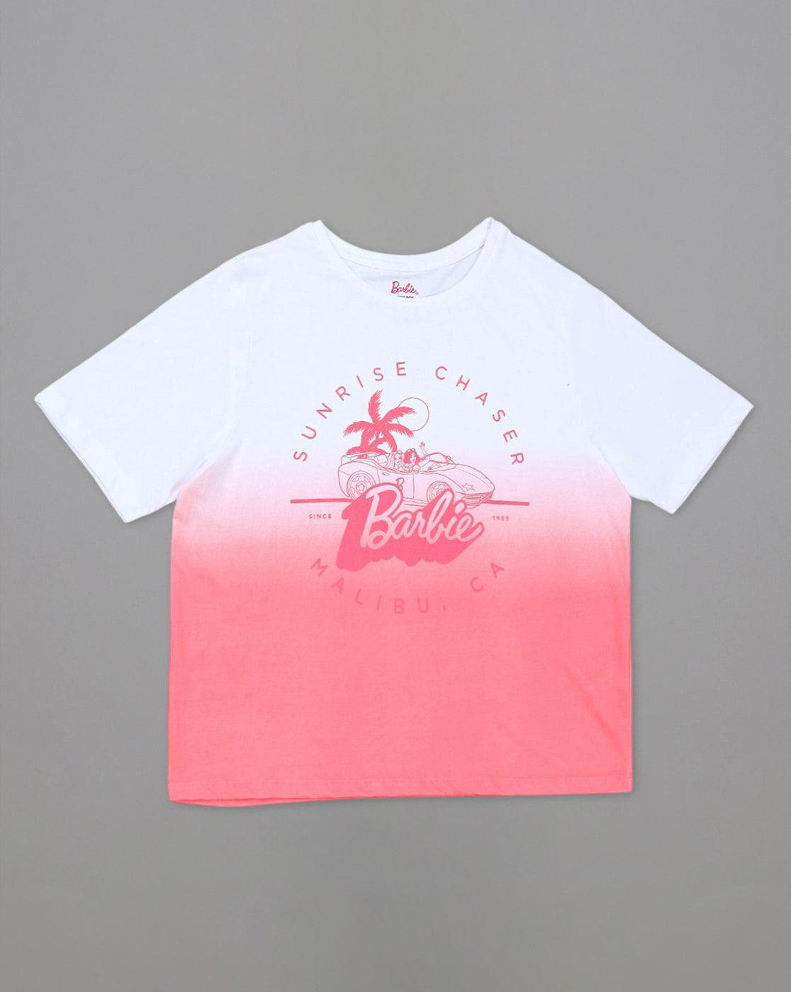 Barbie Printed Regular Fit Tshirt For Women