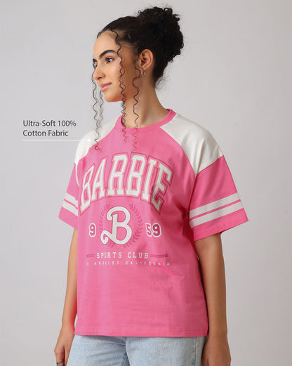 Barbie Oversized Tshirt Women