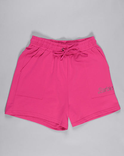 Barbie Rhinestones Shorts Women
