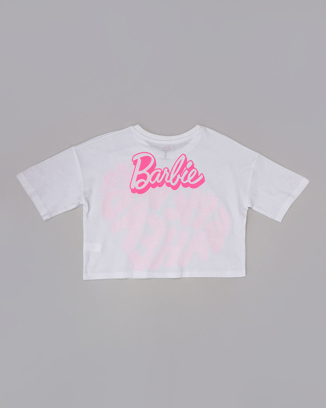 Barbie Printed Boxy Fit Tshirt For Women