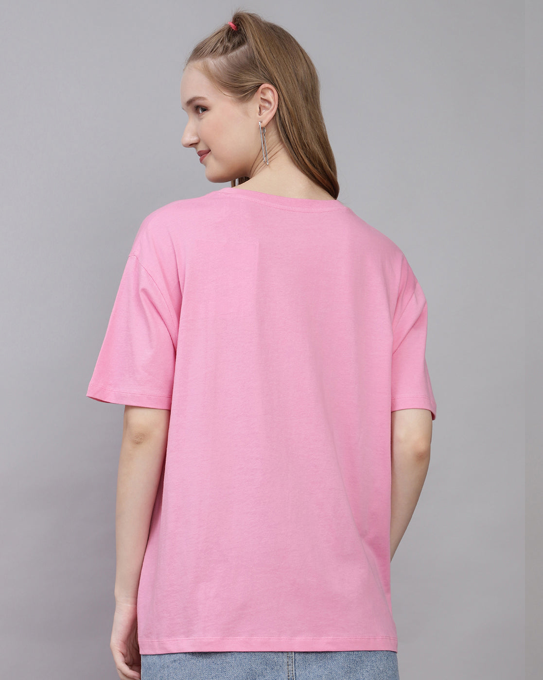 Barbie Printed Oversized Tshirt For Women