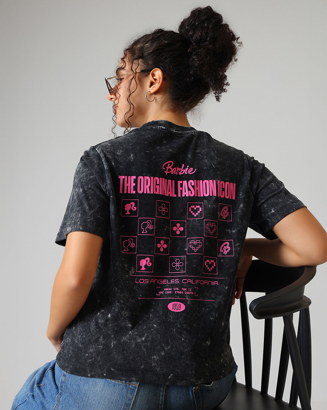 Barbie The Original Fashion Icon Relaxed Fit Tshirt Women