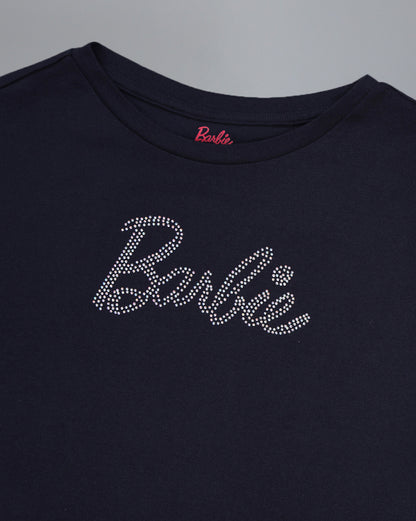 Barbie Rhinestones Baby Tee