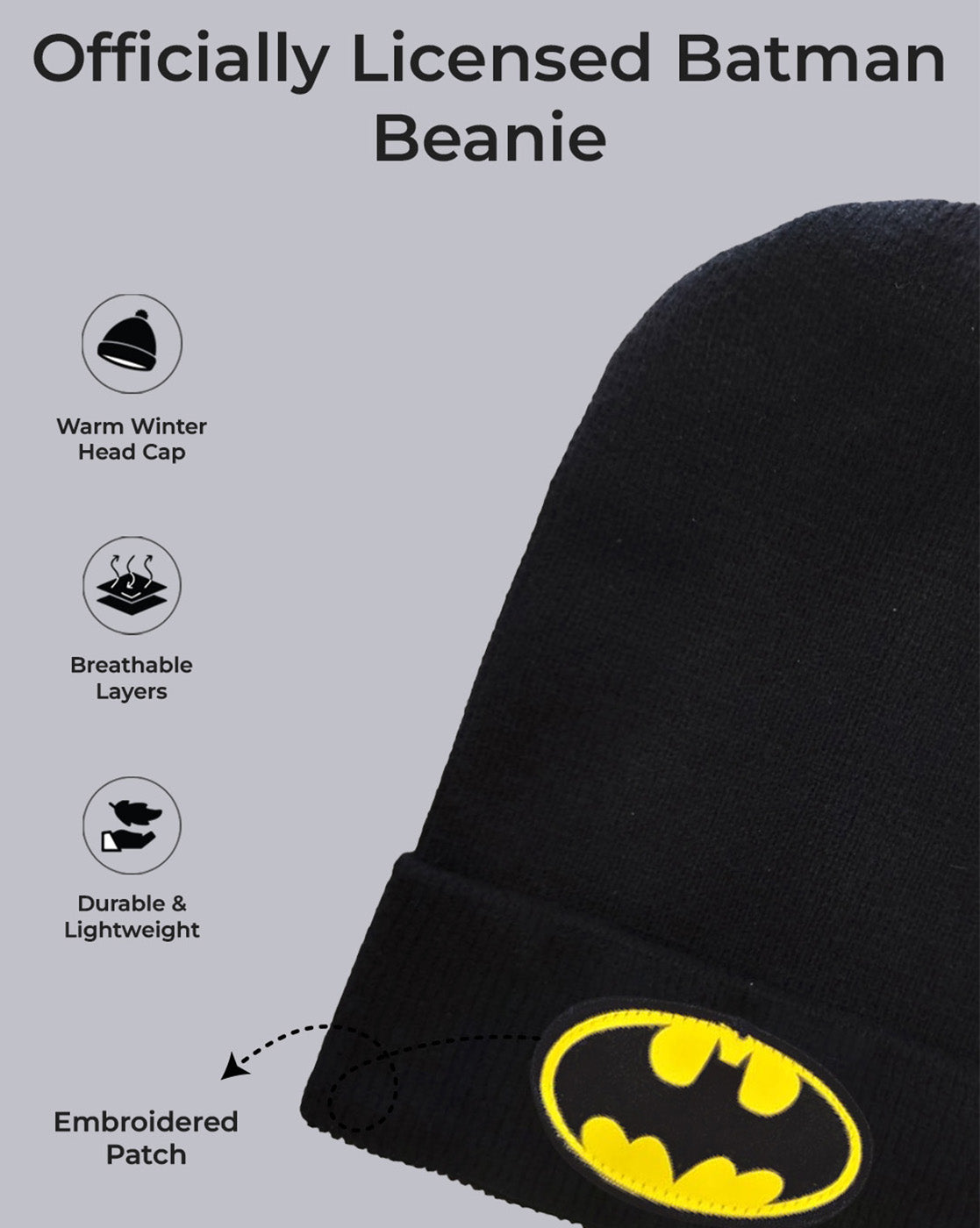Batman Beanie Men