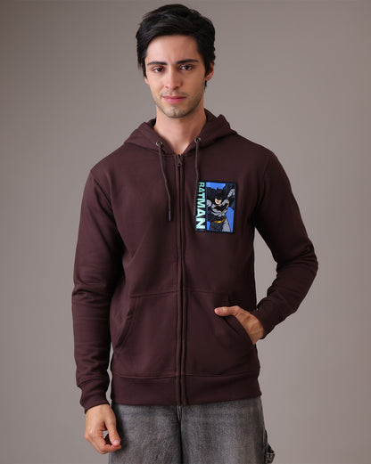 Batman  Regular Fit Zipper Hoodie  Men