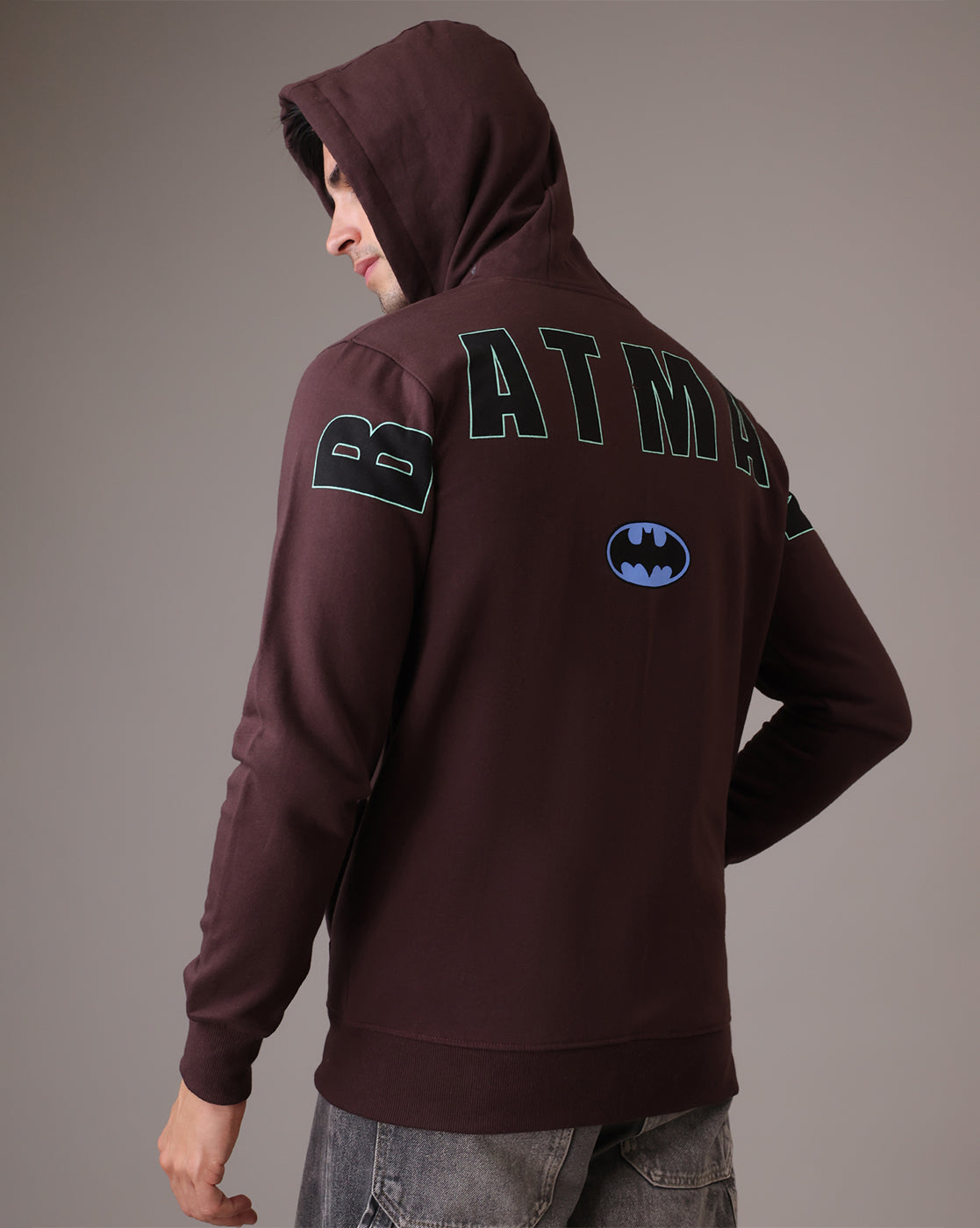 Batman  Regular Fit Zipper Hoodie  Men