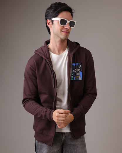 Batman  Regular Fit Zipper Hoodie  Men