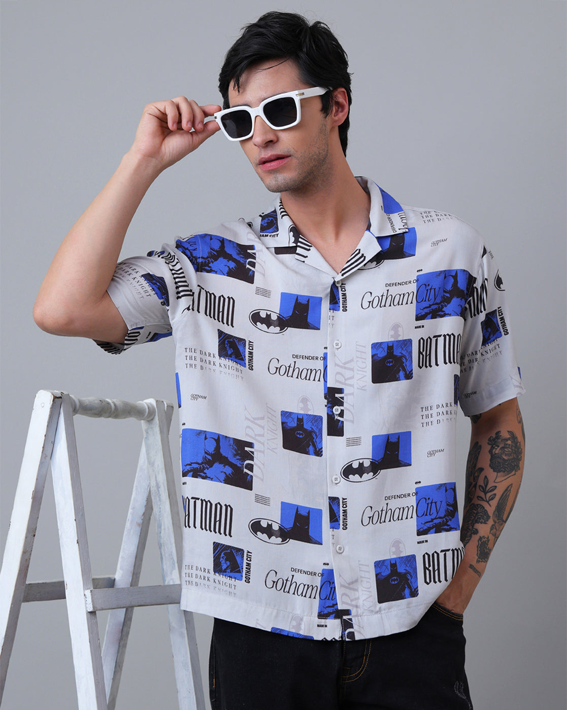 Batman Printed Regular Fit Shirt For Men