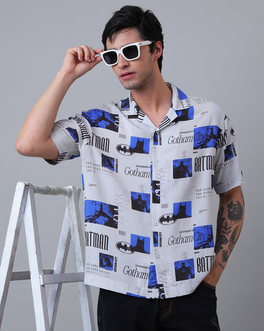 Batman Printed Regular Fit Shirt For Men