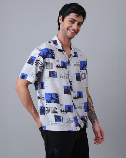 Batman Gotham City Regular Fit Casual Shirt