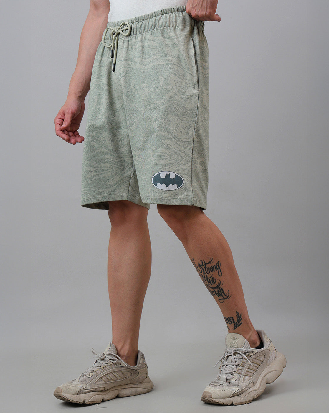 Batman Printed Regular Fit Shorts For Men